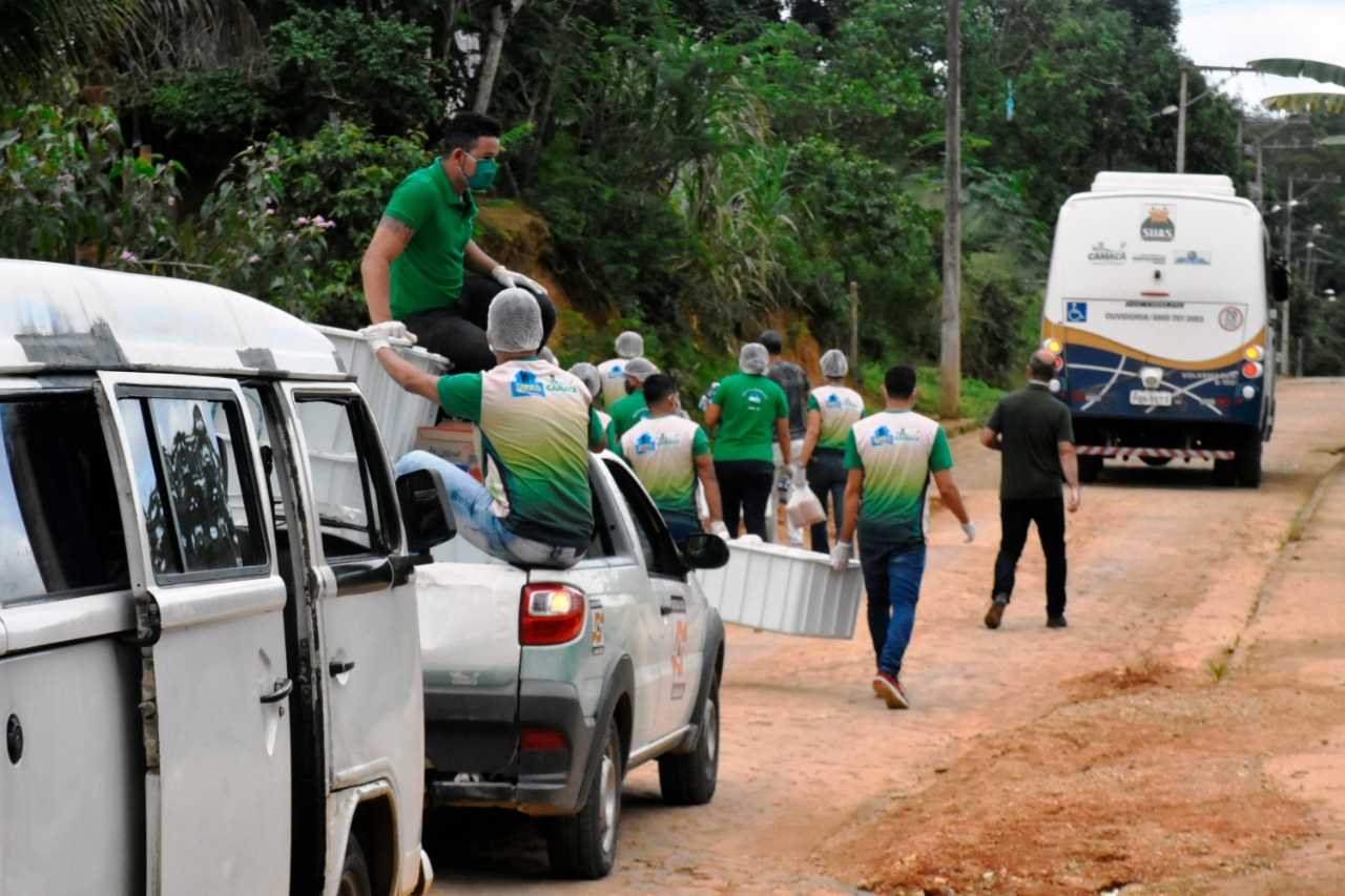 Camacã: Doações de alimentos e máscaras ajudam afetados pela pandemia em Leoventura